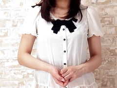 Asiático, Culo, Masturbación, Coño, Solo, Adolescente, Tetas