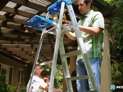 Mamada, Morena, Semen en la boca, Corridas, Maduro, Madres para coger