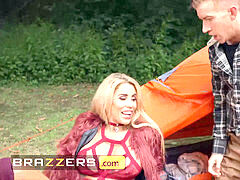 デカ尻, デカチン, フェラチオ, イギリス人, アウトドア