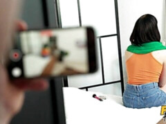 Sweet anal porn in the cowgirl pose with a hot brunette Alyson Thor