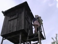 18 años, Rubia, Corridas, Corridas faciales, Al aire libre, Perforación, Adolescente