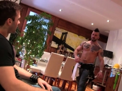 Mamada, Gay, Músculo