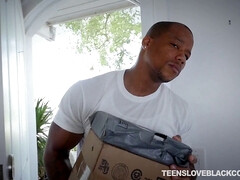 18, 黒人, イく瞬間, チン, 黒人, 顔射, Hd, オマンコ