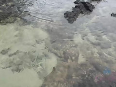 Cul, Robe, Petite amie, Mamelons bombés, Rasée, Douche, Chaussettes, Tatouage