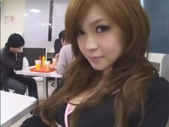 Incredible Japanese girl Arisa Kuroki in Horny Blowjob, Public JAV clip