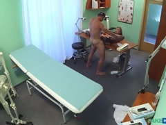 Amateur, Tromperie, Éjaculation interne, Médecin, Léchez, Chatte, Lécher le sphincter, Voyeur
