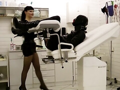 美女, 緊縛, 手コキする