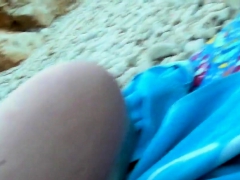 Leie, Strand, Blasen, Braunhaarige, Hd, Im freien, Swingers