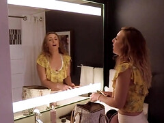 Blonde, En gros plan de très près, Gode, Film complet, Léchez, Masturbation, Élève, Adolescente