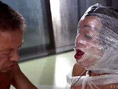 デカ尻, デカパイ, 茶髪の, ヨーロピアン, Hd, ストッキング, ティーン, 三人