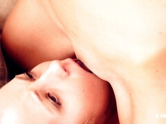 Blonde, Européenne, Fille latino, Lesbienne, Chatte, Adolescente