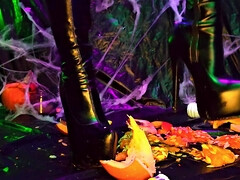 ボンデージ, 服従, 足, 女, ヒール, 淫乱熟女, 愛人, 一人