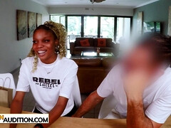 Steamy ebony big butt girl hard core sex