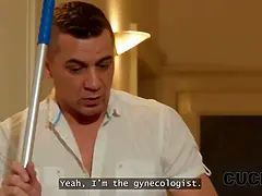 ブロンド, 浮気者, 医者, Hd, 旦那, オマンコ, 叫ぶ, ユニフォーム