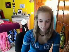 Amateur, Blonde, Lingerie, Masturbation, Webcam