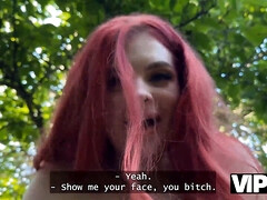 Watch Miss Olivia flaunt her lingerie and ride a stranger's hard cock in public like a wild cuckold