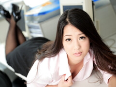 Japaans, Masturbatie, Kantoor, Panty, Alleen