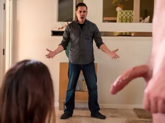 デカ尻, フェラチオ, 茶髪の, 手コキする, 淫乱熟女, ストリッピング, オッパイの, ユニフォーム