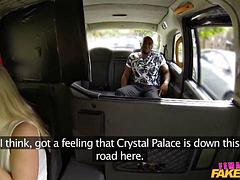 Rebecca Mores Big-Tits TS Ride in Fake Taxi Creampie
