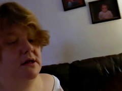 mature with natural huge tits sucks and swallows