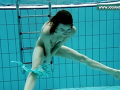 素人, ビーチ, ヌード, プール, ロシア人, ティーン, オッパイの, 水中