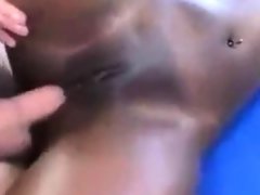素人, アナル, 黒人, 黒人, 異人種間, おもちゃ