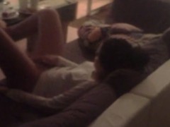 Enthousiasteling, Bruinharig, Masturbatie, Alleen, Bekijker