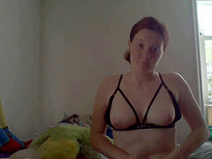 オナニー, 赤毛, ティーン, おもちゃ