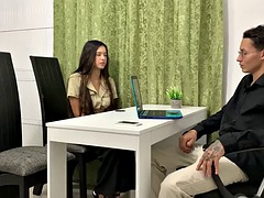 Leie, Grosser schwanz, Aufs gesicht abspritzen, Fetisch, Fußfetisch, Latina, Büro, Jungendliche (18+)