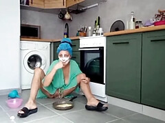 変態, 食べ物, Hd, 挿入, マスク, 母, オマンコ, ロシア人