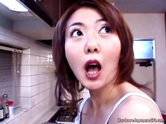 Asiatique, Cul, Gros seins, Gorge profonde, Poilue, Mamelons, Chatte, Nénés