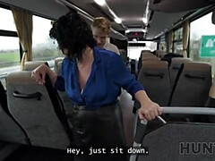 Big Tits Hunter Charlie Dean Picked Up for Public Sex in HD