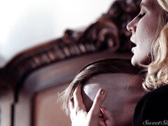 Cul, Blonde, Sucer une bite, Tir de sperme, Hard, Hd, Mère que j'aimerais baiser