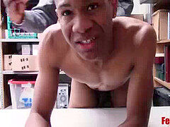 In den arsch, Blasen, Geschnappt, Schwul, Hardcore, Gafängnis, Büro, Polizei