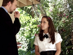 18, イマラチオ, 顔射, なめる, アウトドア, オマンコ, 女子高生, ティーン