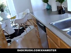 DadCrush - Crazy Step-Daughter Caught Humping Pillow