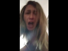 Enthousiasteling, Stel, Vrouw, Huisgemaakt, Orgasme, Rijden, Tiener