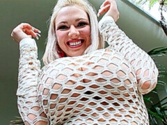 Sensual busty goddess Kylee Nash fucks with a pink sex toy