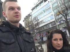 Sucer une bite, Brunette brune, Cocu, Tchèque, Hd, Argent, Pov, Adolescente