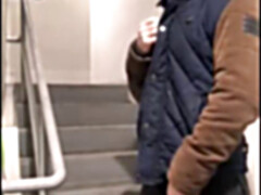 I adore masturbating on stairs