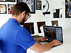 Aziatisch, Pijpbeurt, Bruinharig, Sperma, Hd, Natuurlijke tieten, Schreeuwen, Mager