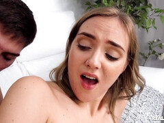 Enthousiasteling, Kont, Lul, Sperma in gezicht, Likken, Natuurlijke tieten, Kut duiken, Tieten likken