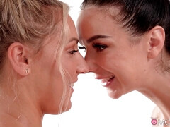 Cul, Lesbienne, Massage, Chatte, Nénés, Mouillée
