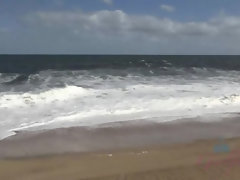 Enthousiasteling, Strand, Vriendin, Handbeurt, Gezichtspunt, Kut duiken, Geschoren, Roken