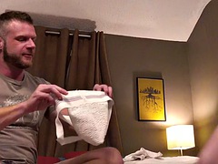 Anal, Lécher le cul, Homosexuelle, Lingerie, Maigrichonne