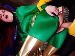 Leie, Schönheit, Bekleidet, Fetisch, Rotschopf