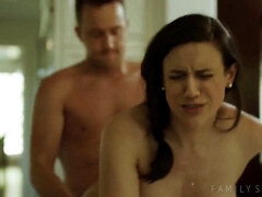 Verga grande, Tetas grandes, Tetona, Corridas, Penetracion con dedos, Lamidas, Afeitado, Tetas