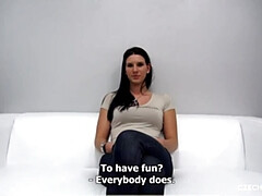 Braunhaarige, Frau, Hd, Solo