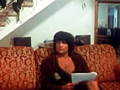 Noire, Femme dominatrice, Français, Embrassement, Orgie, Jarretelles, Rétro ancien