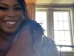 Amateur, Nana, Grosse bite, Noire, Sucer une bite, Noir ébène, Masturbation, Pov